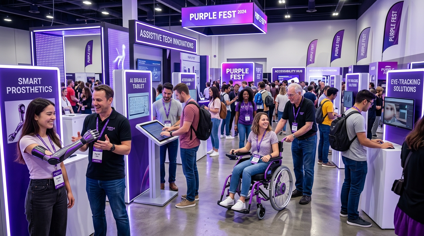 Assistive Tech innovations at Purple Fest Vadodara